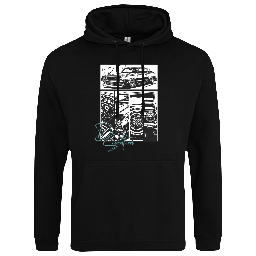 CP-001 Skyline Comic Oldscool Hoodie