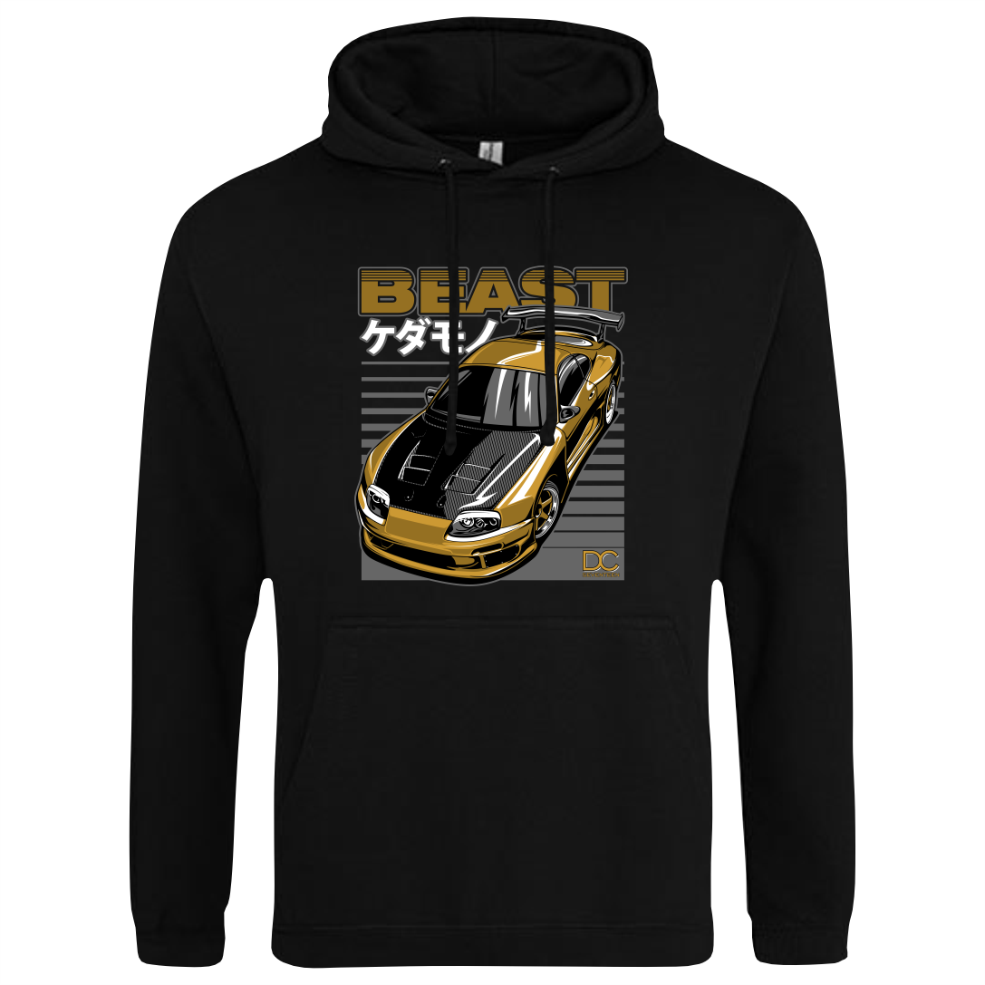 CP-012 Toyota Supra Beast Gold Hoodie
