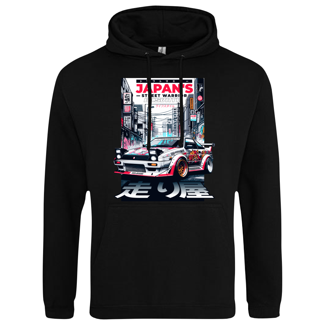 CP-092 Street Warrior Japan’s Hoodie schwarz