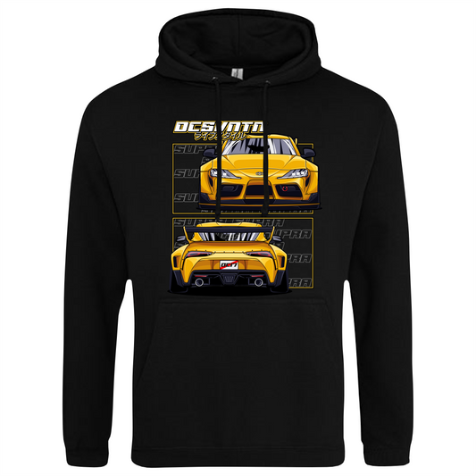 CP-094 Toyota Supra MK5 Widebody Hoodie schwarz