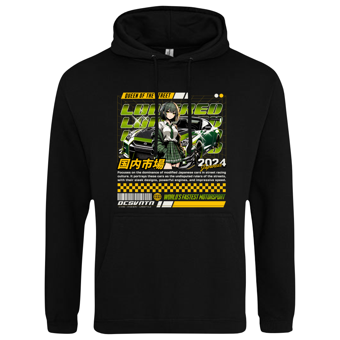 CP-106 Queen of the Street Hoodie schwarz