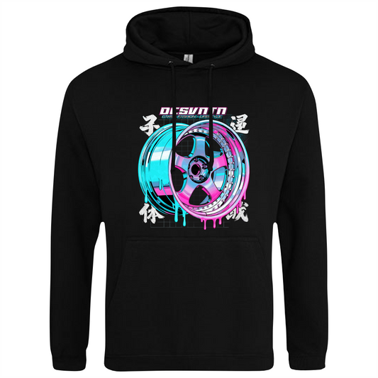 CP-114 Work Felge Blood style Hoodie schwarz