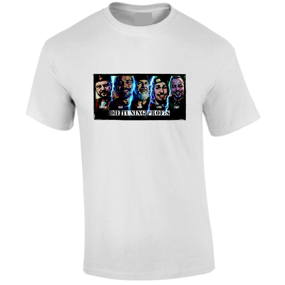 Tuning Profis Fun Face T-Shirt Weiß