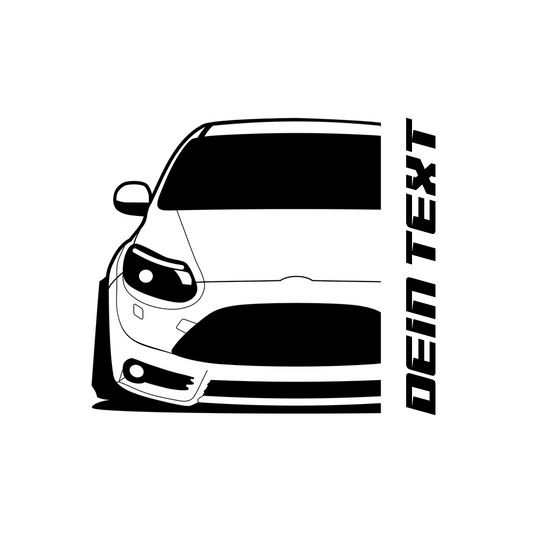 Ford Focus MK3 ST VFL BJ 2002 FO-004 – schwarzes Shirt