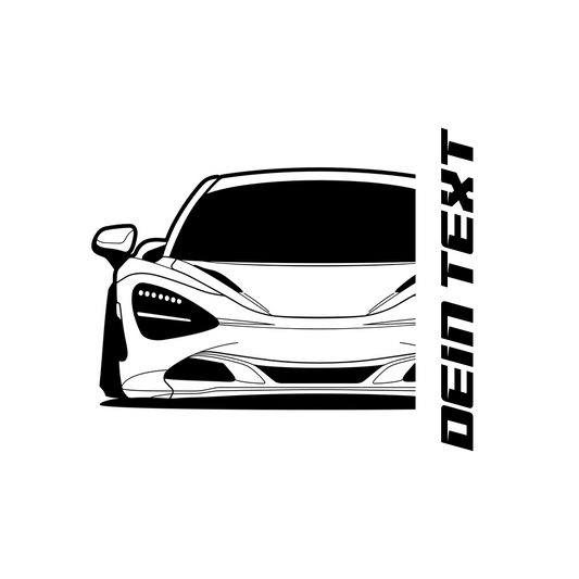 McLaren 720 S BJ 2017 – personalisierbares Shirt & Hoodie