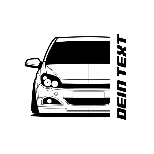 Opel Astra GTC MY 2005 – customizable Shirts & Hoodies