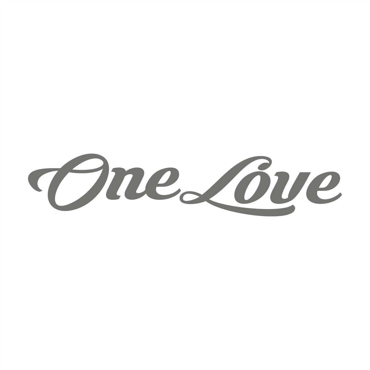 One Love 17 cm Sticker