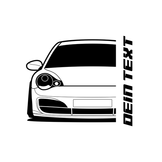 Porsche 911 Modell 996 BJ 2002 – personalisierbares Shirt & Hoodie
