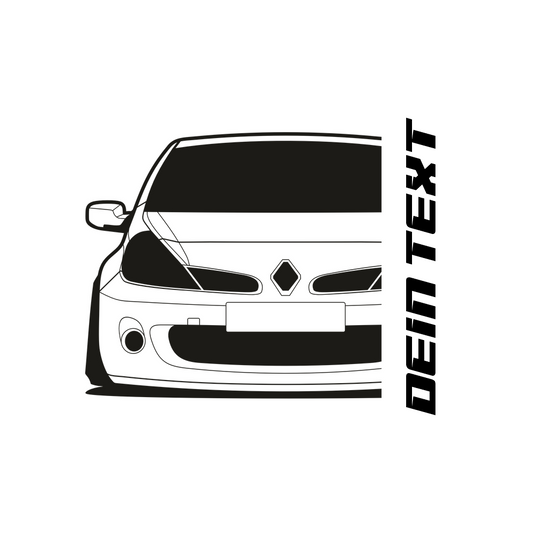 Renault Clio RS Phase 1 MY 2005 – customizable Shirts & Hoodies