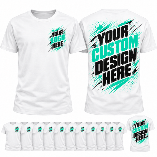 Custom Event T-Shirts – 10er Paket