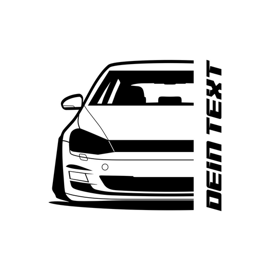 VW Golf MK7 MY 2012 – customizable Shirts & Hoodies