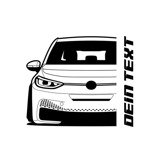 VW ID.3 E1 MY 2019 – customizable Shirts & Hoodies