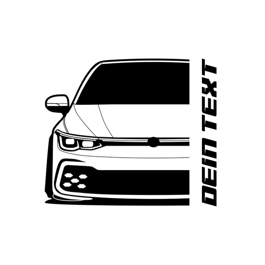 VW Golf GTI MK8 MY 2020 – customizable Shirts & Hoodies
