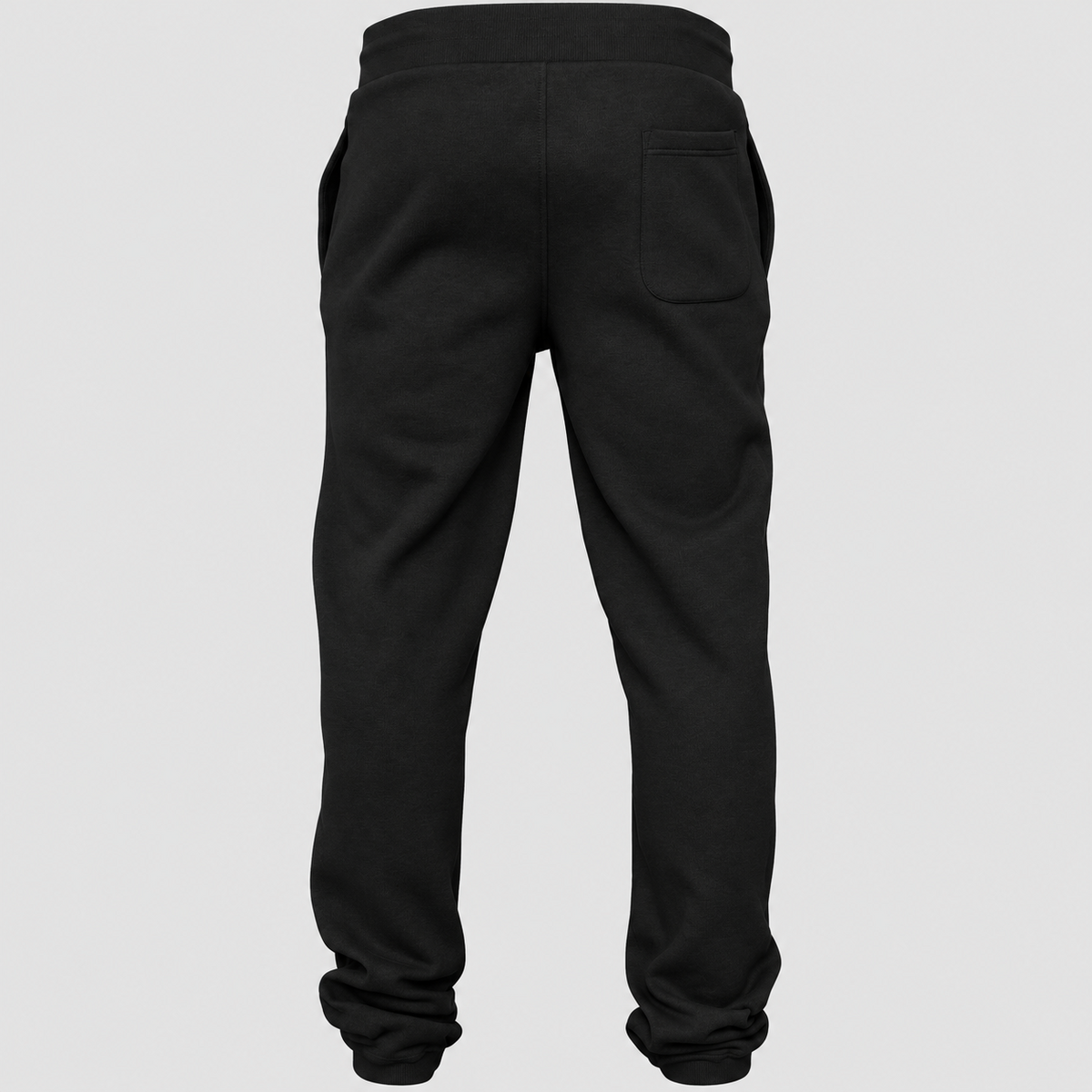 BY014 schwarze Jogginghose Rückseite