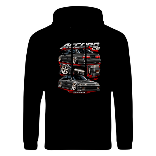 CP-256 Accord Collage Grey slammed Hoodie Schwarz