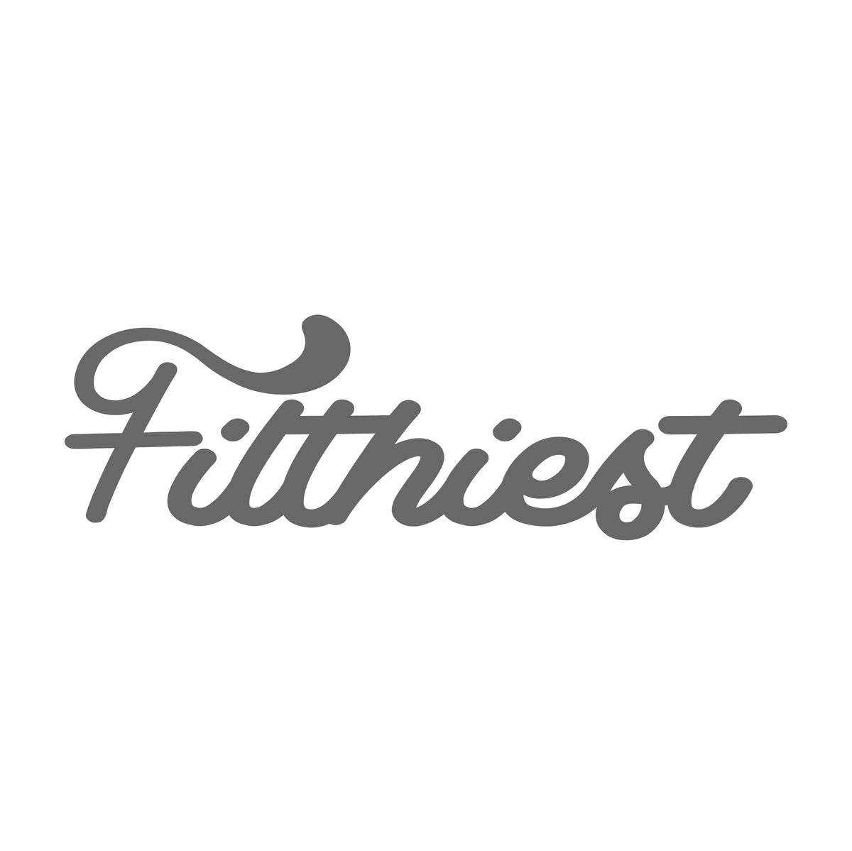 fittliest 17 cm Sticker
