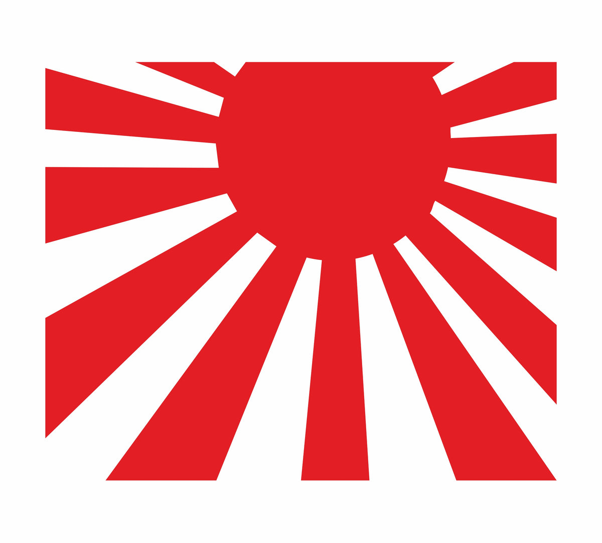 Rising Sun Tankdeckel – 15cm Autofolie Sticker