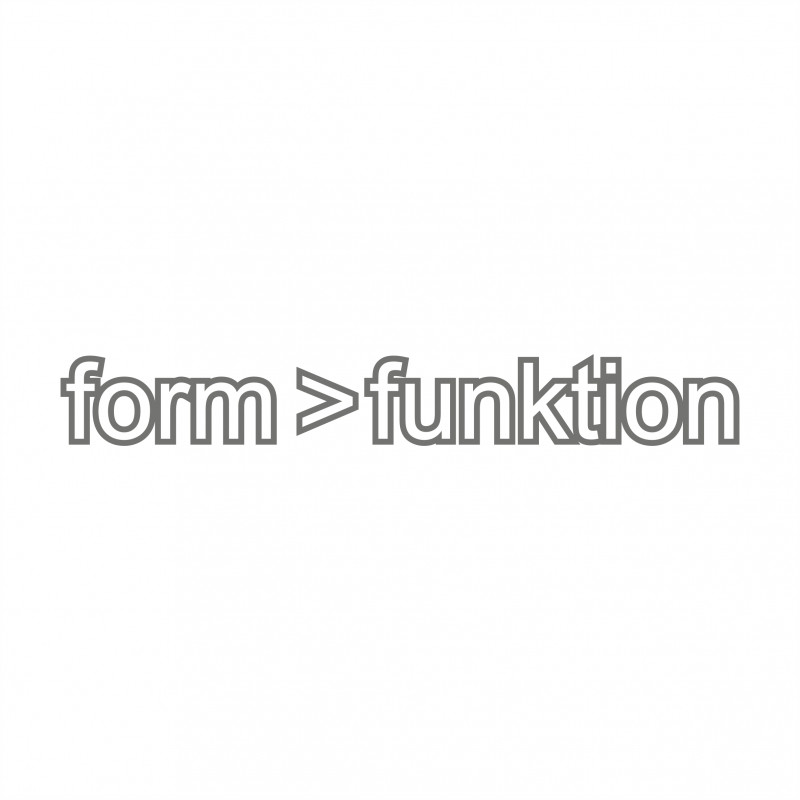 Form Funktion