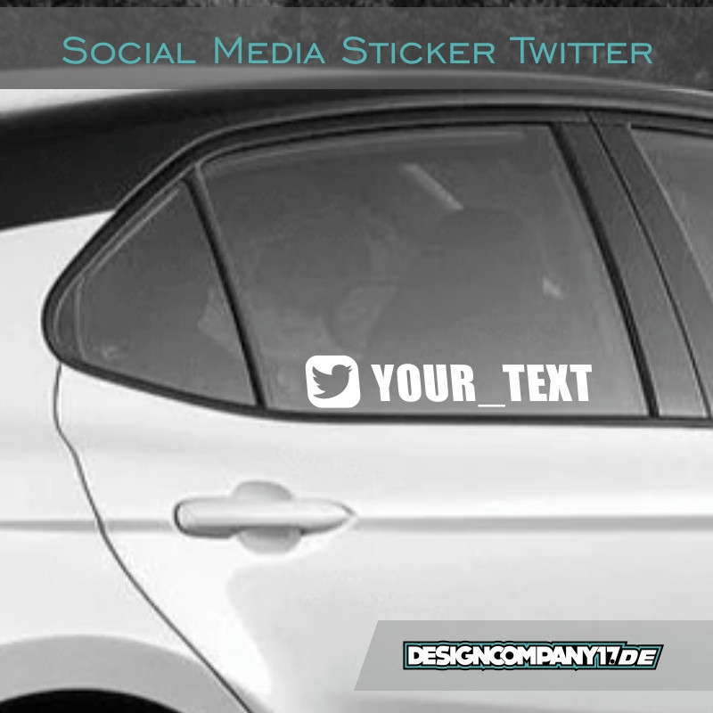 Twitter Sticker ...your Text