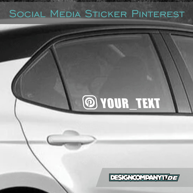 Pinterest Sticker Outline ....your Text