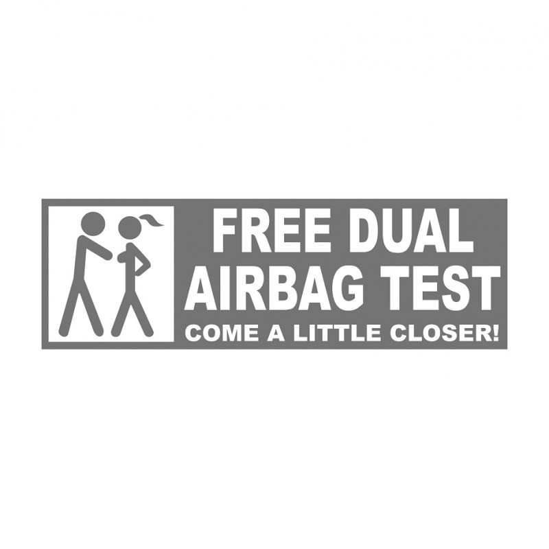 Free duel Airbag test