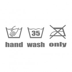Hand wash only small