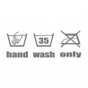 Hand wash only small