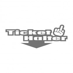 Tickethalter Stinkefinger