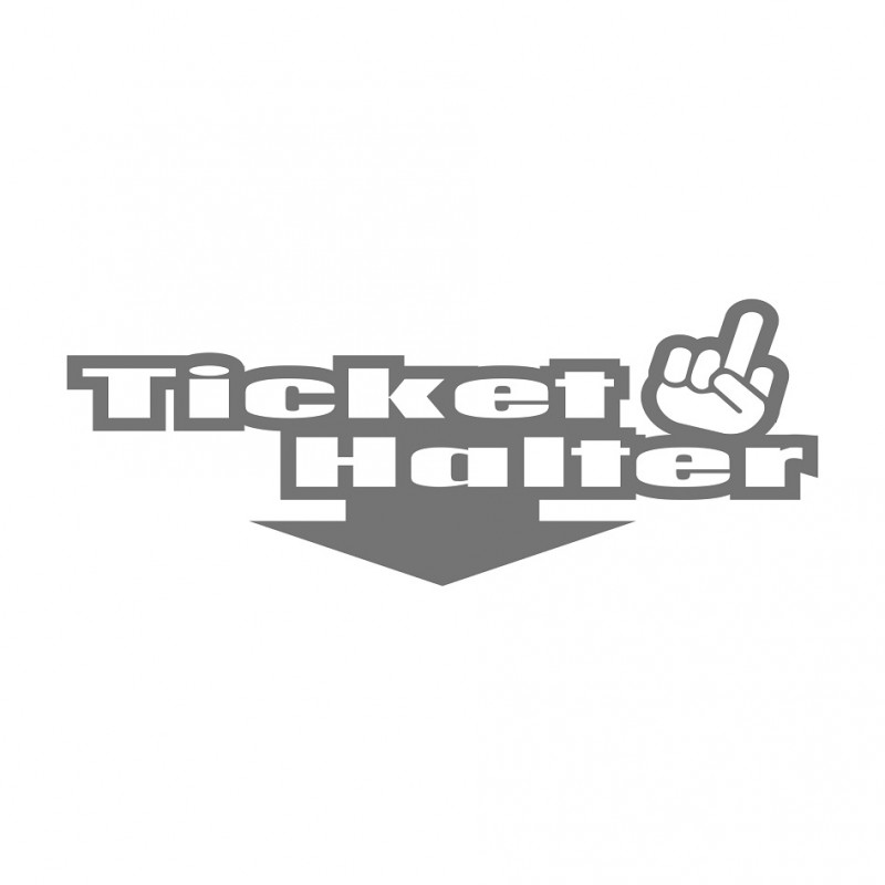 Tickethalter Stinkefinger