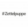 Zettelpuppe HASHTAG