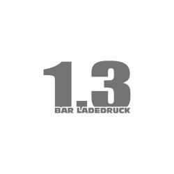 1,3 Bar Ladedruck