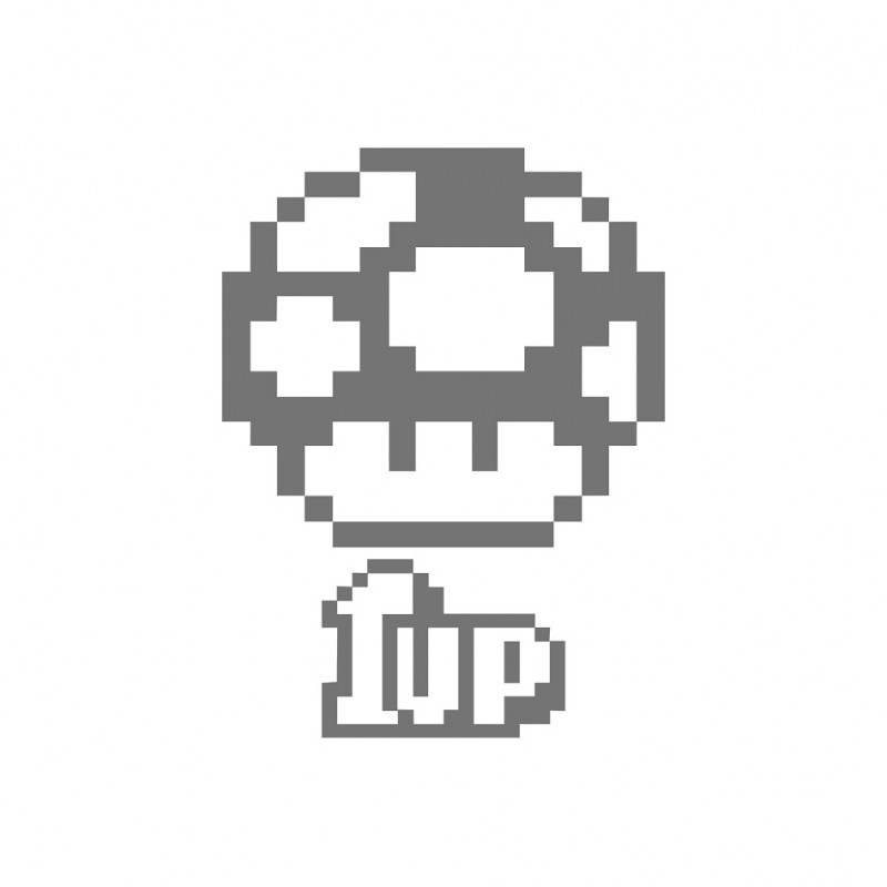 1Up 8 Bit Kombination