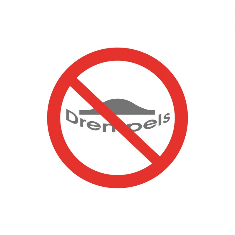 No Drempel Sign