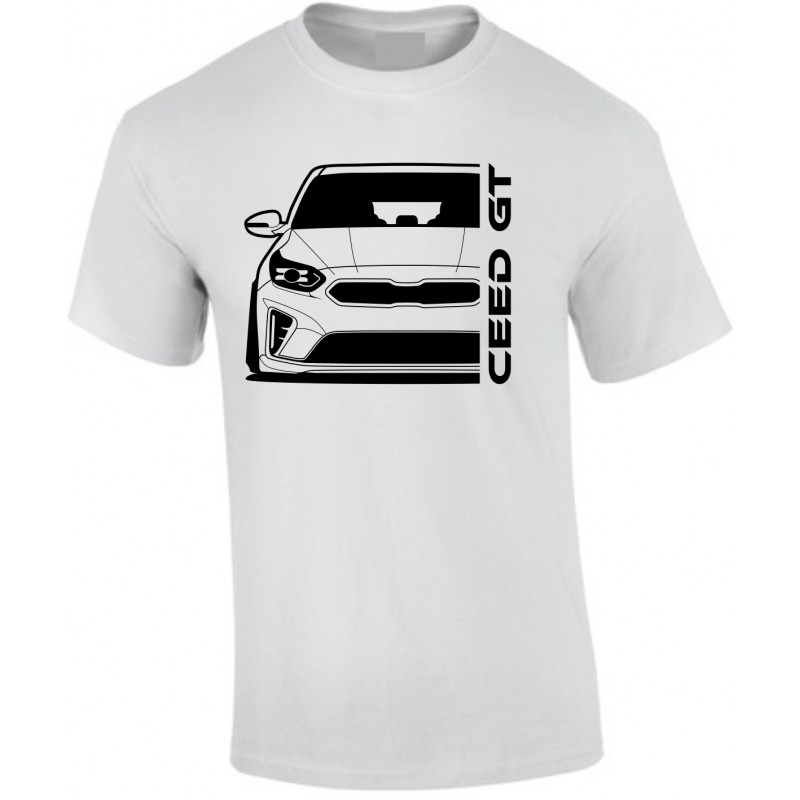 Kia Ceed GT 2019 Outline Modern T-Shirt