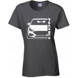 Hyundai I30N Facelift Outline Modern T-Shirt Lady