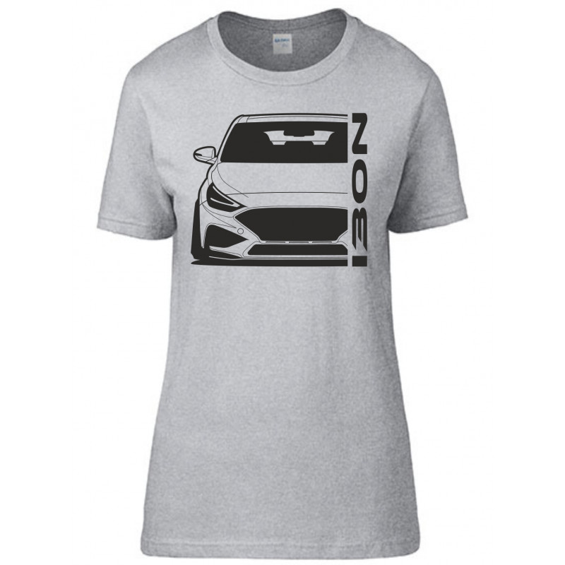 Hyundai I30N Facelift Outline Modern T-Shirt Lady