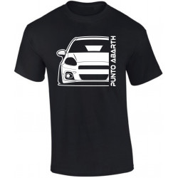 Fiat Grande Punto Abarth Outline Modern T-Shirt FI-002