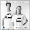 Renault Megane III RS 08-14 Vorfacelift Outline Modern T-Shirt