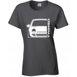 Renault Twingo 93-07 Outline Modern T-Shirt Lady