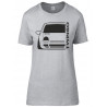 Renault Twingo 93-07 Outline Modern T-Shirt Lady