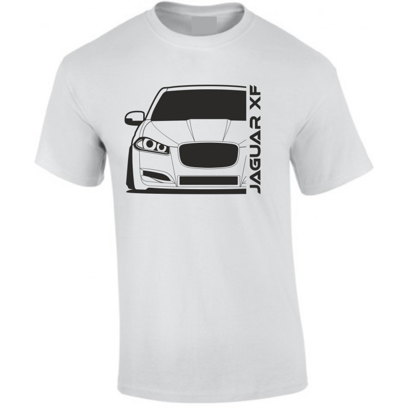 Jaguar XF 2012 Sportbrake Outline Modern T-Shirt