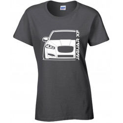 Jaguar XF 2012 Sportbrake Outline Modern T-Shirt Lady