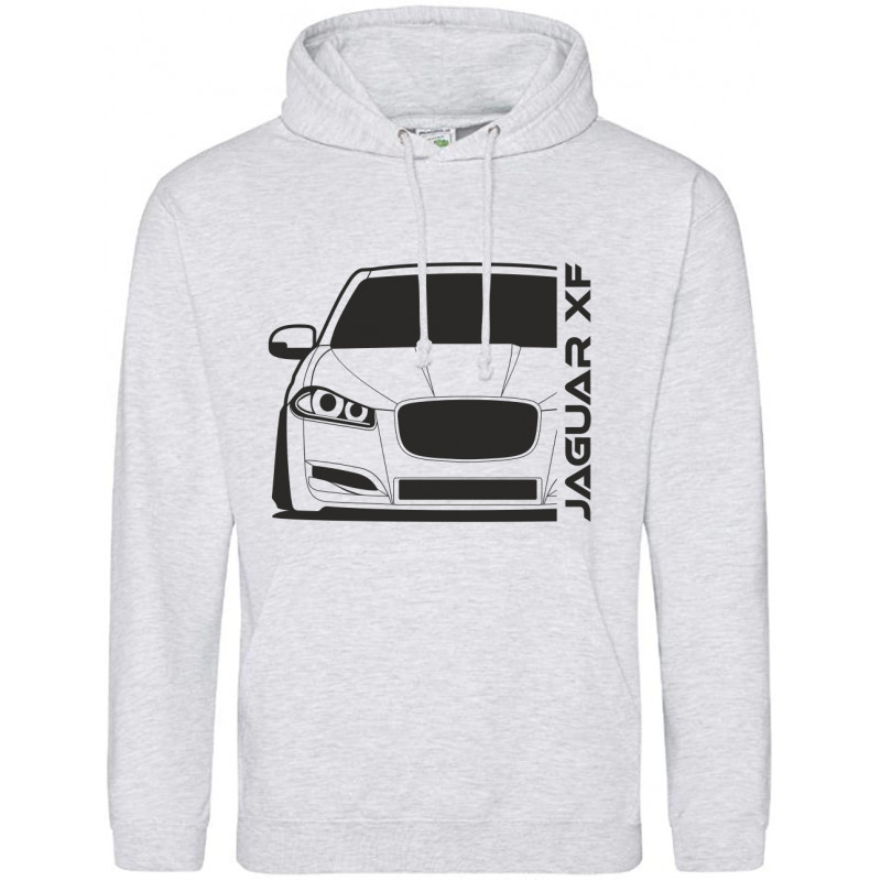 Jaguar XF 2012 Sportbrake Outline Modern Hoodie