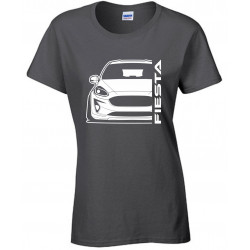 Ford Fiesta MK8 Outline Modern T-Shirt Lady