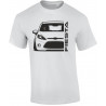 Ford Fiesta MK7 08-17 Outline Modern T-Shirt