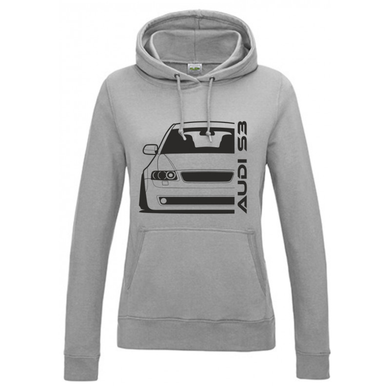A-003 Audi S3 8L Outline Modern Hoodie Lady