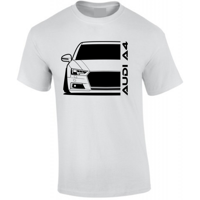 A-004 Audi A4 15 Outline Modern T-Shirt