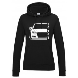 A-004 Audi A4 15 Outline Modern Hoodie Lady