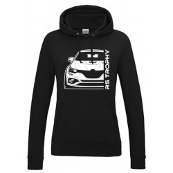 Renault Megane RS Trophy 18-20 Outline Modern Hoodie Lady