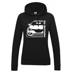 Renault Megane RS 18-20 Outline Modern Hoodie Lady